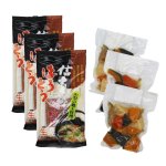 画像3: 信玄武者ほうとう 生麺 野菜付き 6人前(2人前×３袋) 箱入（野菜・みそ付） (3)